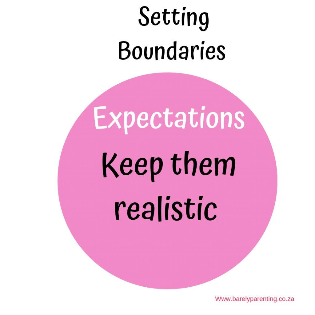 The Setting, Applying and Upholding of Boundaries